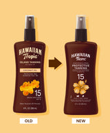Hawaiian Tropic® Protective Tanning Oil Pump Spray SPF 15