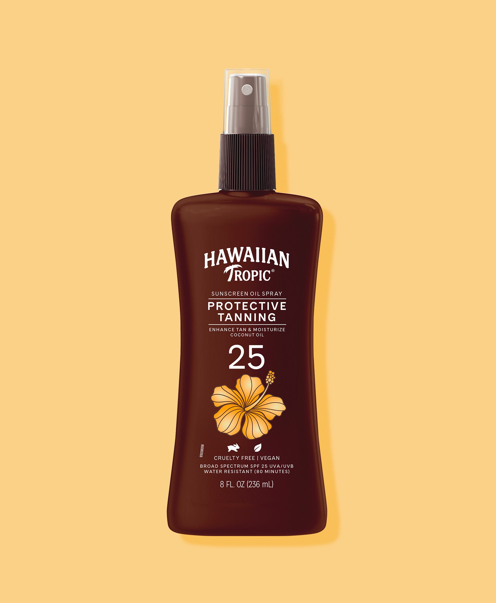 Hawaiian Tropic Protective Tanning Oil Pump Spray SPF 25 Hawaiian