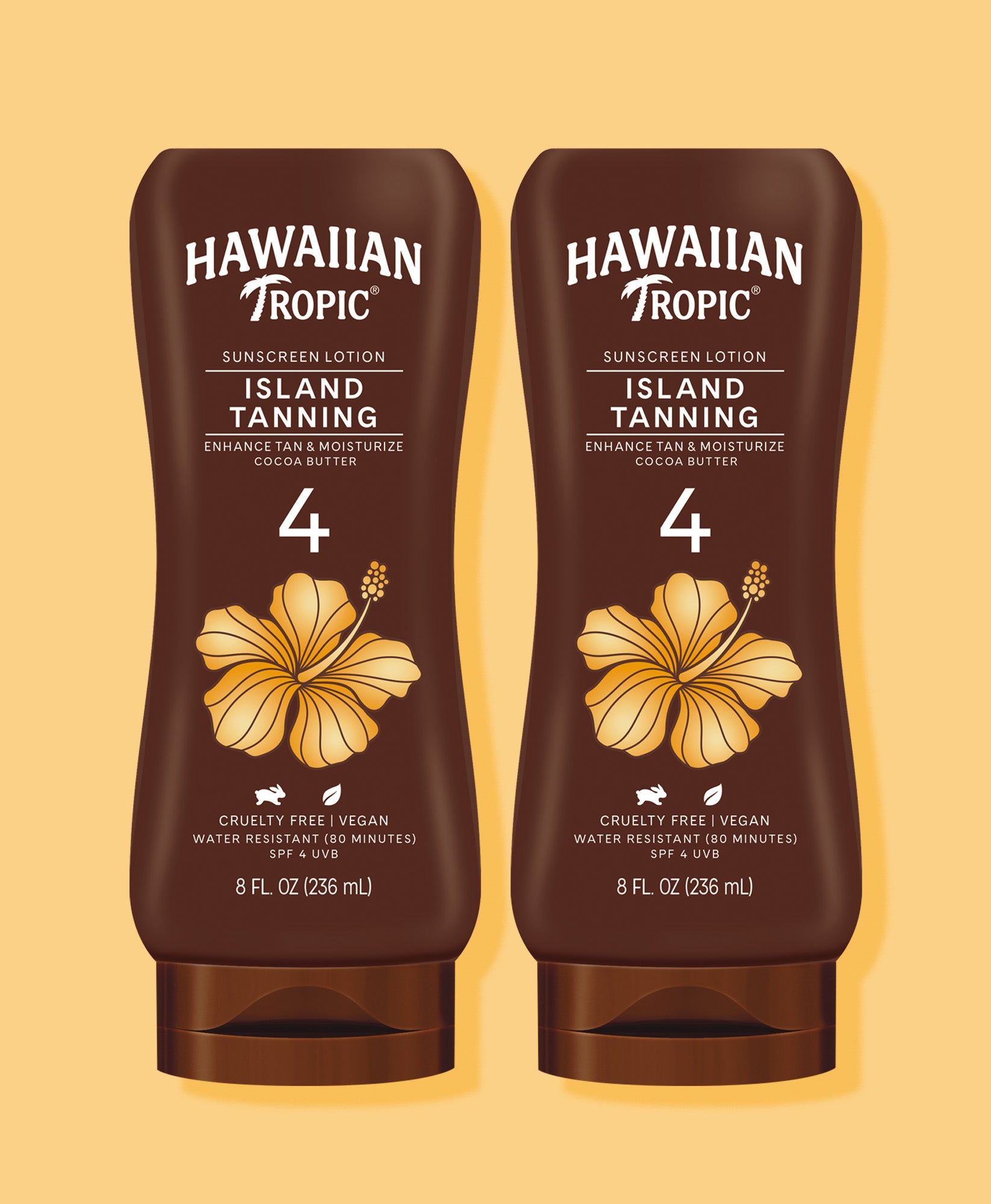 rådgive Hjælp spejder Hawaiian Tropic Island Tanning Lotion SPF 4, 2 Pack – Hawaiian Tropic US