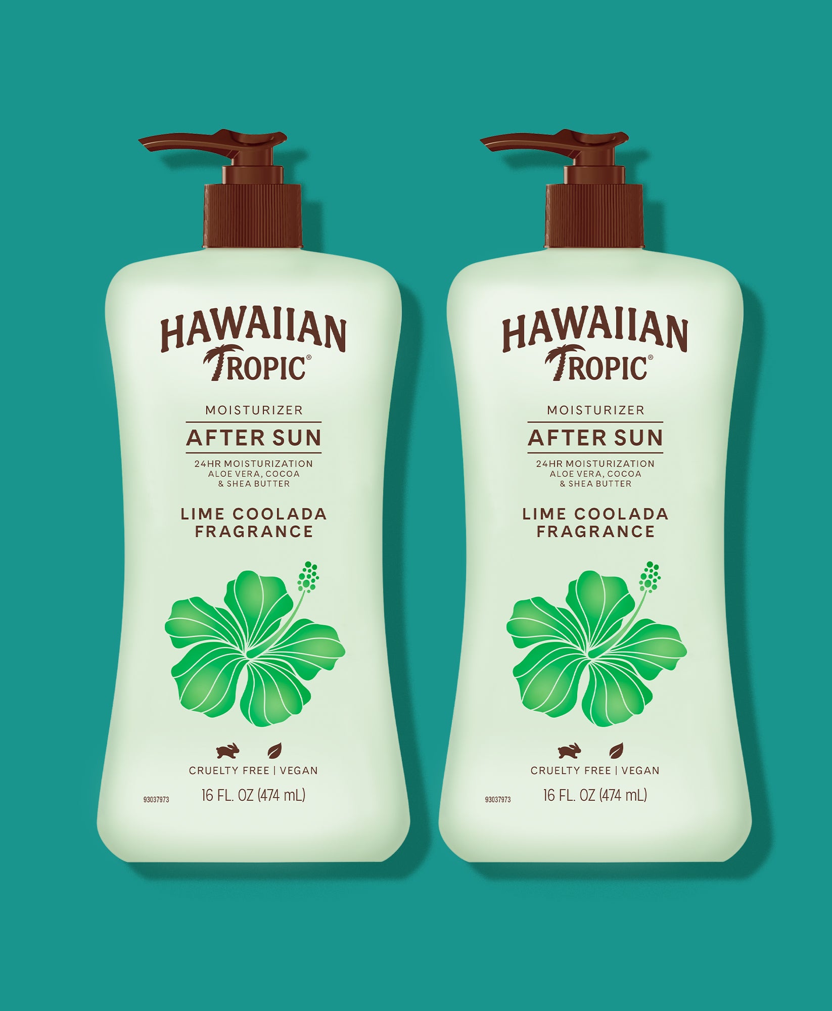 Hawaiian Tropic® Lime Coolada After Sun Lotion 2 Pack Hawaiian