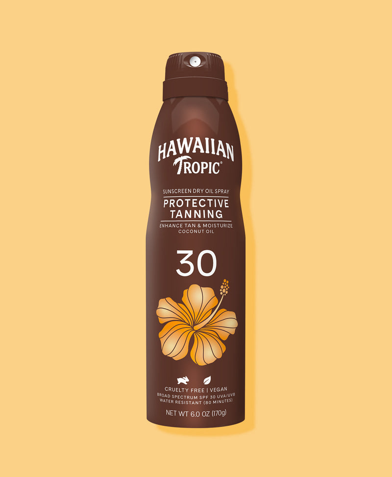 Hawaiian Tropic® Protective Tanning Dry Oil Clear Spray SPF 30