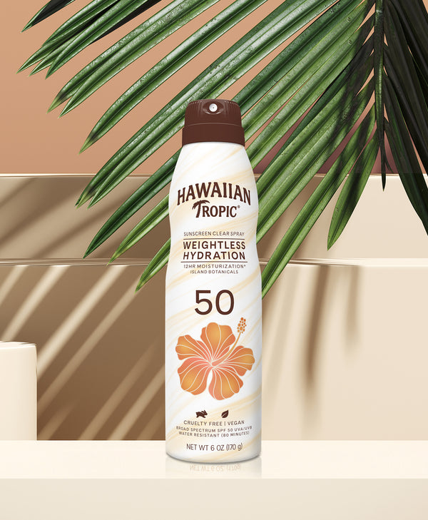 Hawaiian Tropic® Weightless Hydration Clear Spray SPF 50
