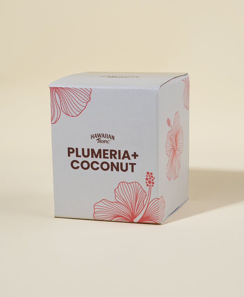 Hawaiian Tropic® Plumeria + Coconut Candle