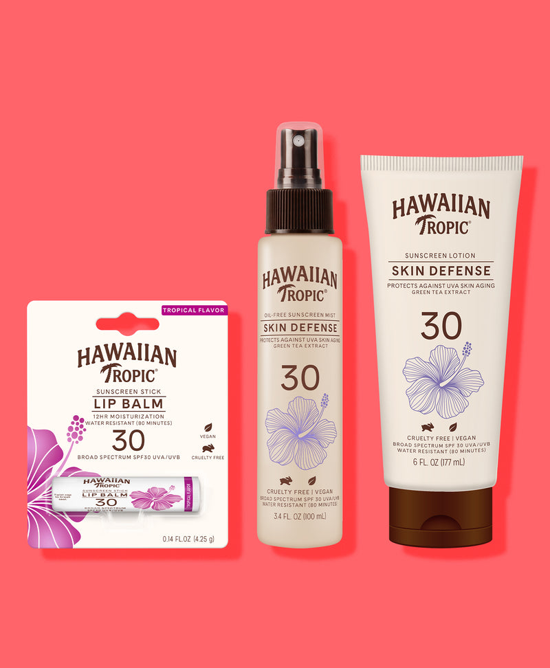 Hawaiian Tropic Skin Aging Prevention Full Body Set