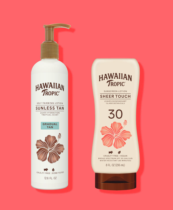 Hawaiian Tropic Year-Round Glow Set