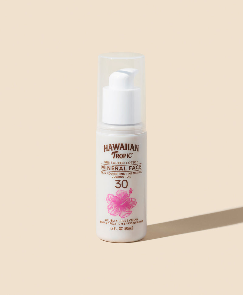 Mineral Skin Nourishing Milk for Face SPF 30 – Hawaiian Tropic US