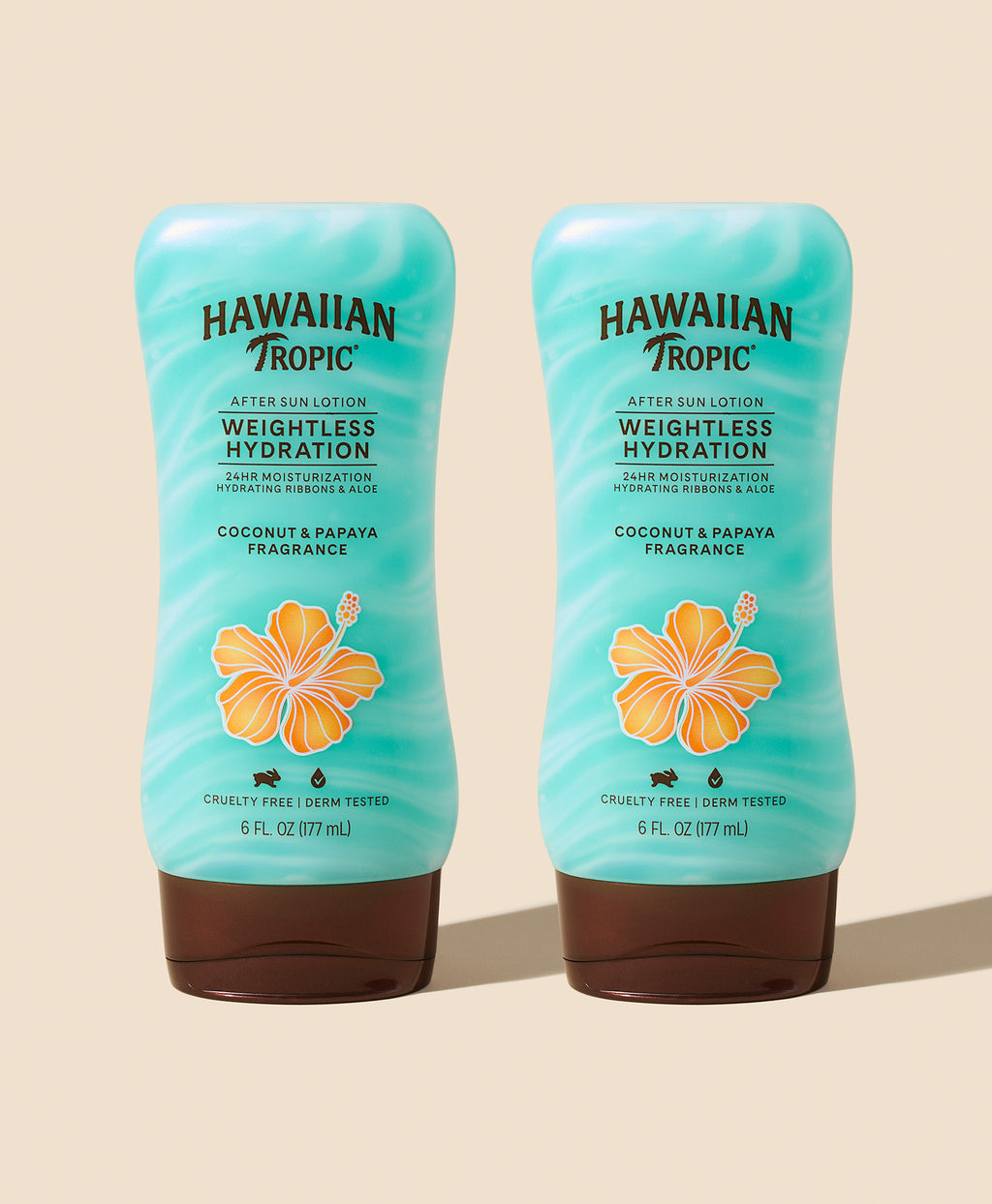 Weightless Hydration After Sun Lotion - 2 Pack – Hawaiian Tropic US