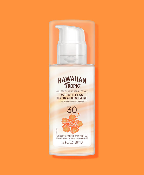 Hawaiian Tropic® Weightless Hydration Lotion for Face SPF 30