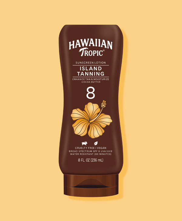 Hawaiian Tropic® Island Tanning Lotion SPF 8