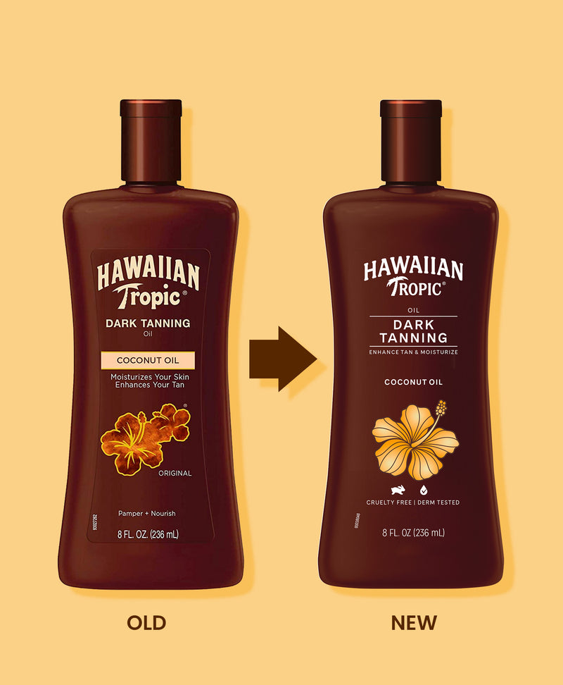 Hawaiian Tropic® Tanning Oil (Dark) - 2 Pack