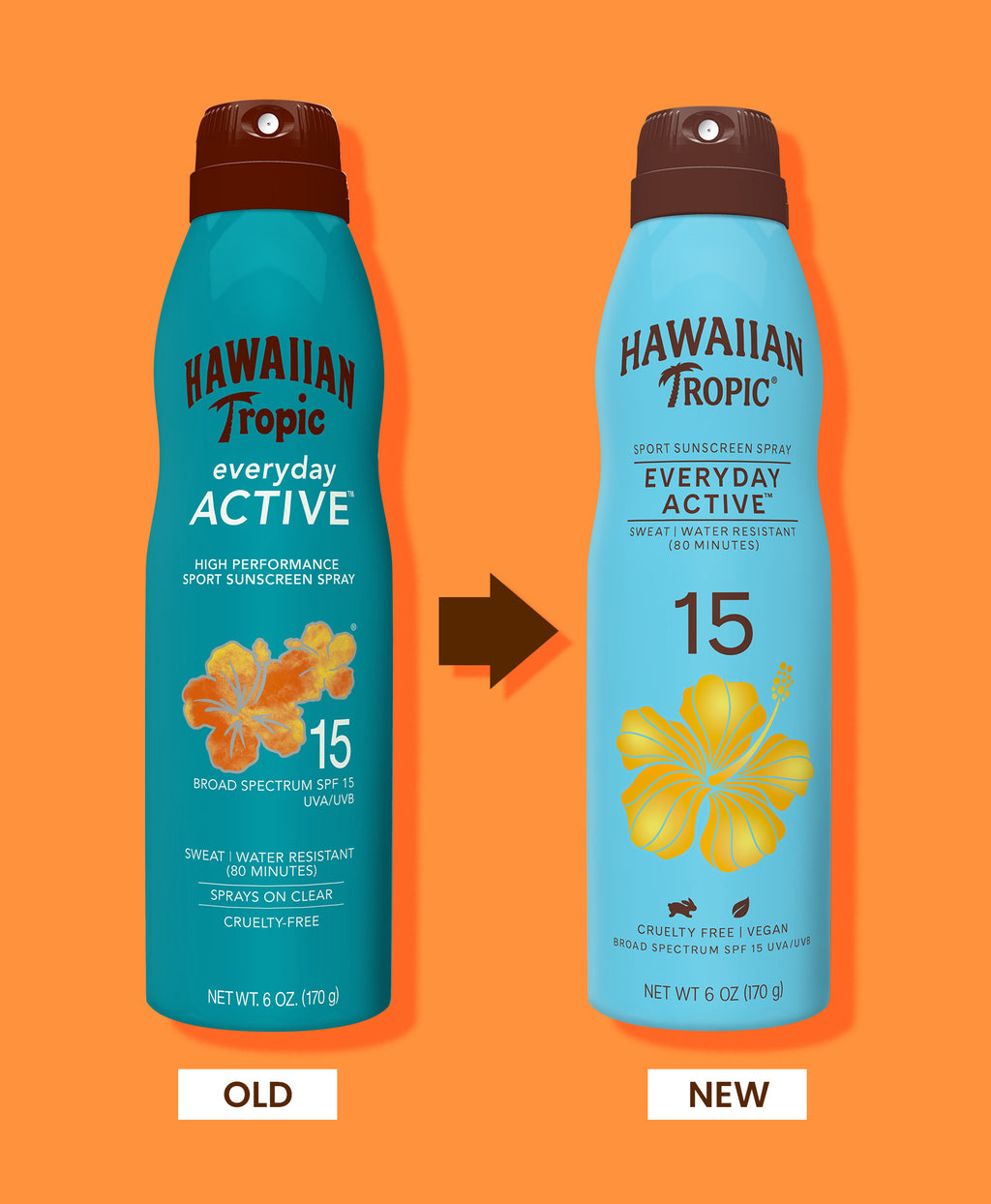 Hawaiian Tropic® Everyday Active™ Clear Spray SPF 15 Hawaiian Tropic US