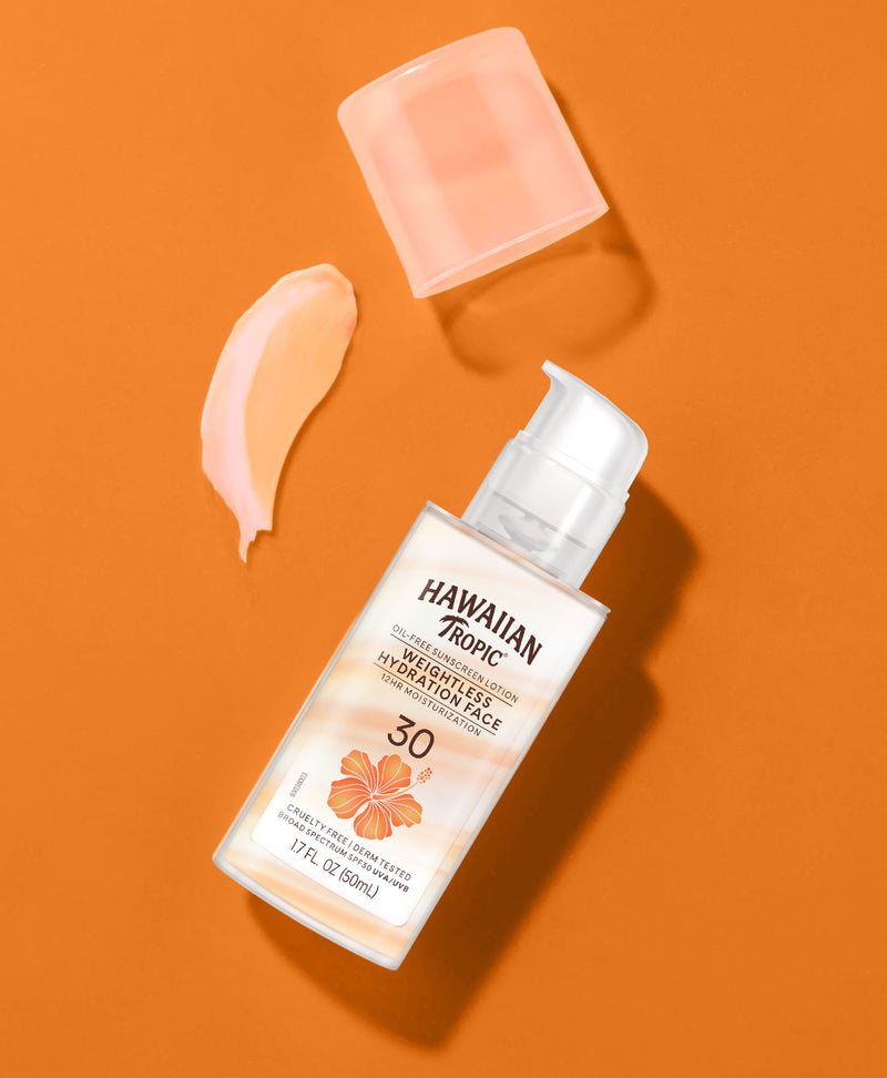 Hawaiian Tropic® Weightless Hydration Lotion for Face SPF 30