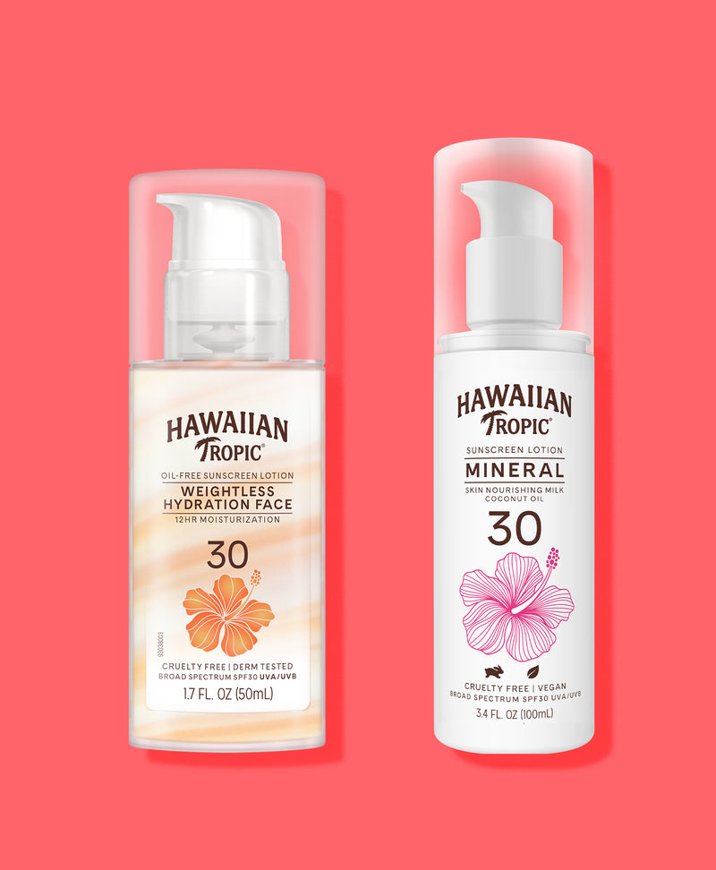 Hawaiian Tropic® Face Lotion Set
