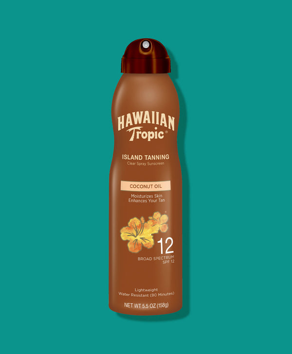 Hawaiian Tropic® Tanning Dry Oil Continuous Spray SPF 12