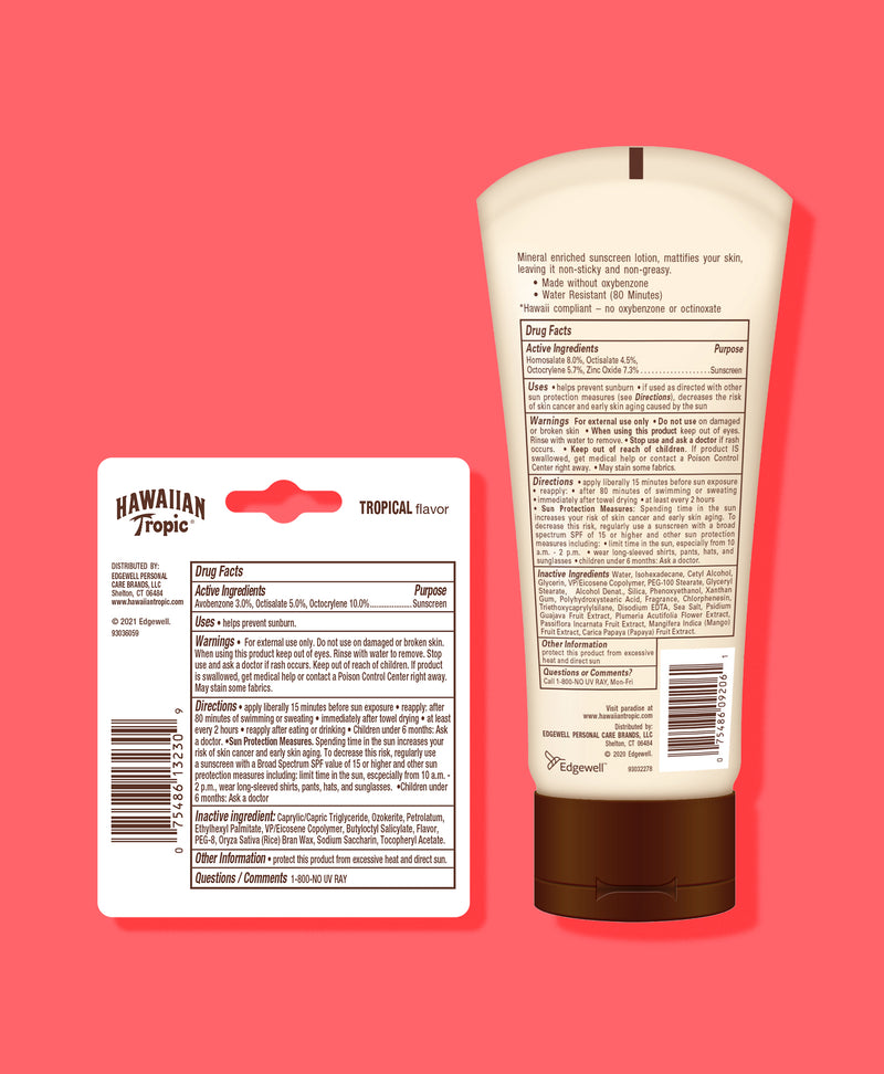 Hawaiian Tropic® Mattifying Skin Set - High SPF
