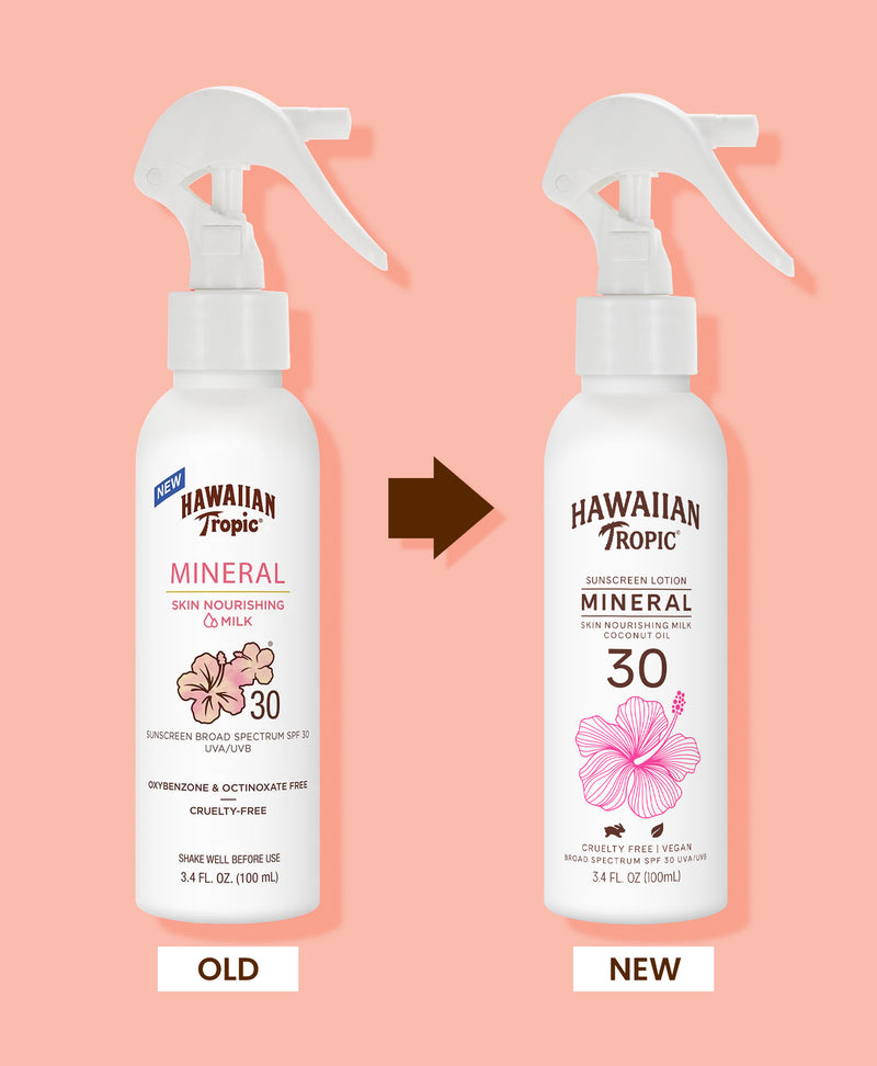 Hawaiian Tropic® Mineral Skin Nourishing Milk Spray SPF 30