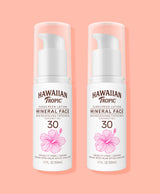 Hawaiian Tropic® Mineral Skin Nourishing Milk for Face SPF 30 - 2 Pack