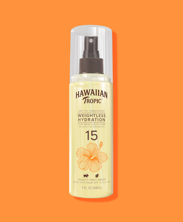 Hawaiian Tropic® Weightless Hydration Oil Mist SPF 15