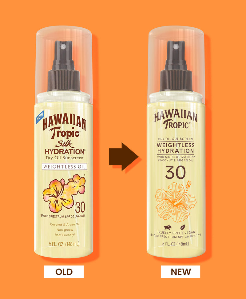 Hawaiian Tropic® Weightless Hydration Oil Mist SPF 30