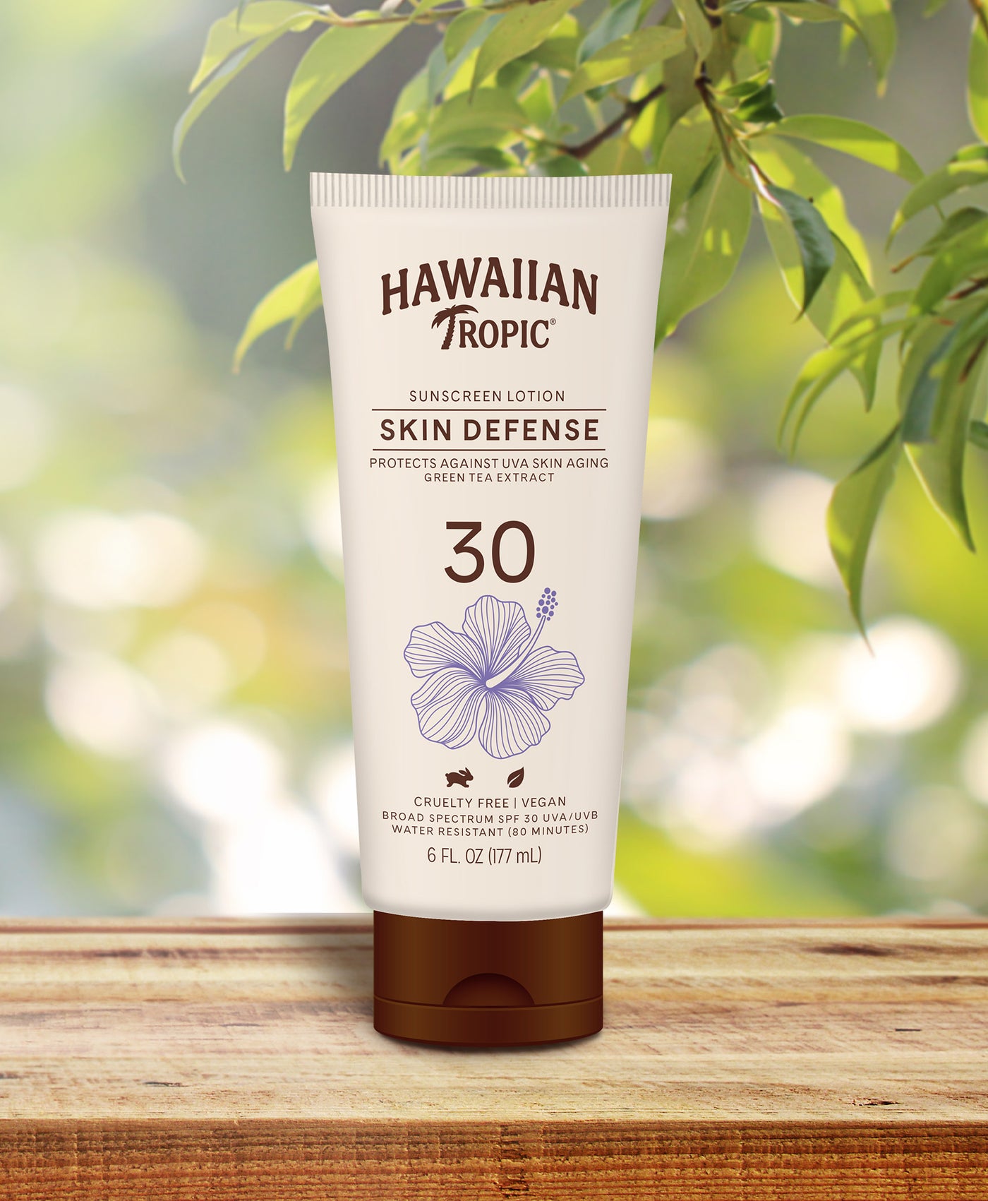 Hawaiian Tropic Skin Defense Lotion SPF 30 Hawaiian Tropic US