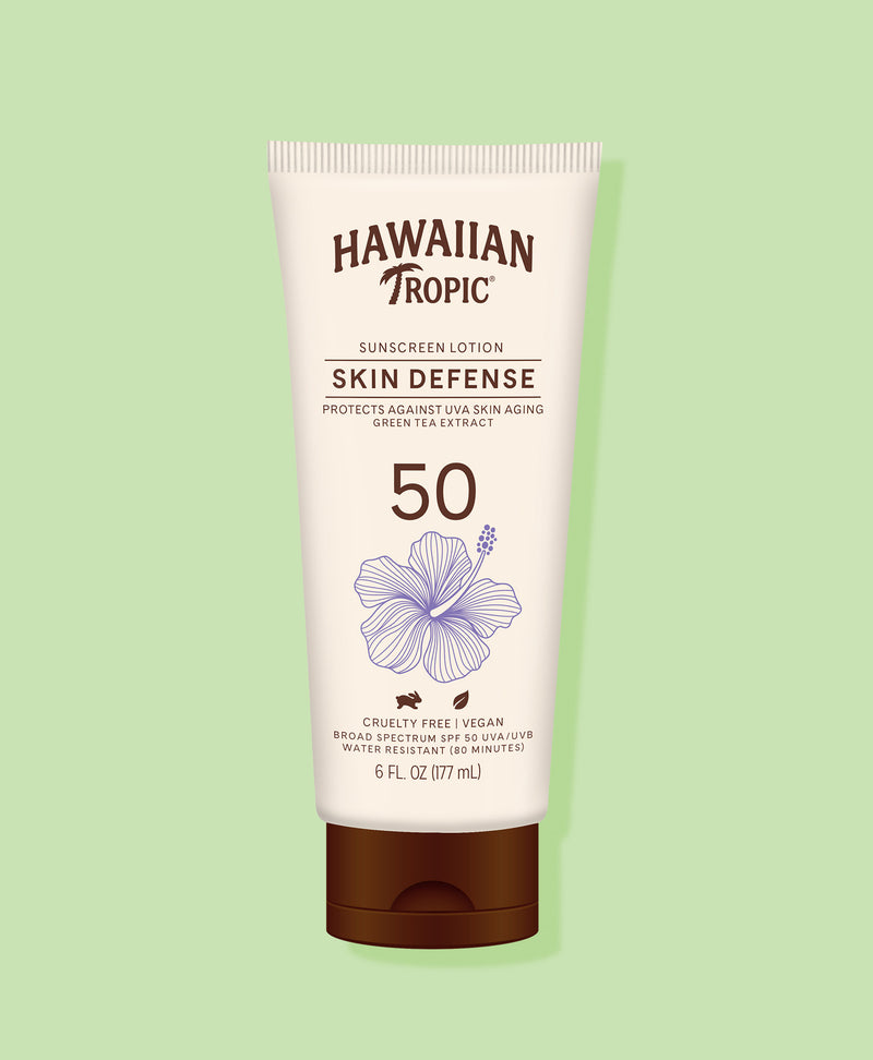 Hawaiian Tropic Skin Defense Lotion SPF 50