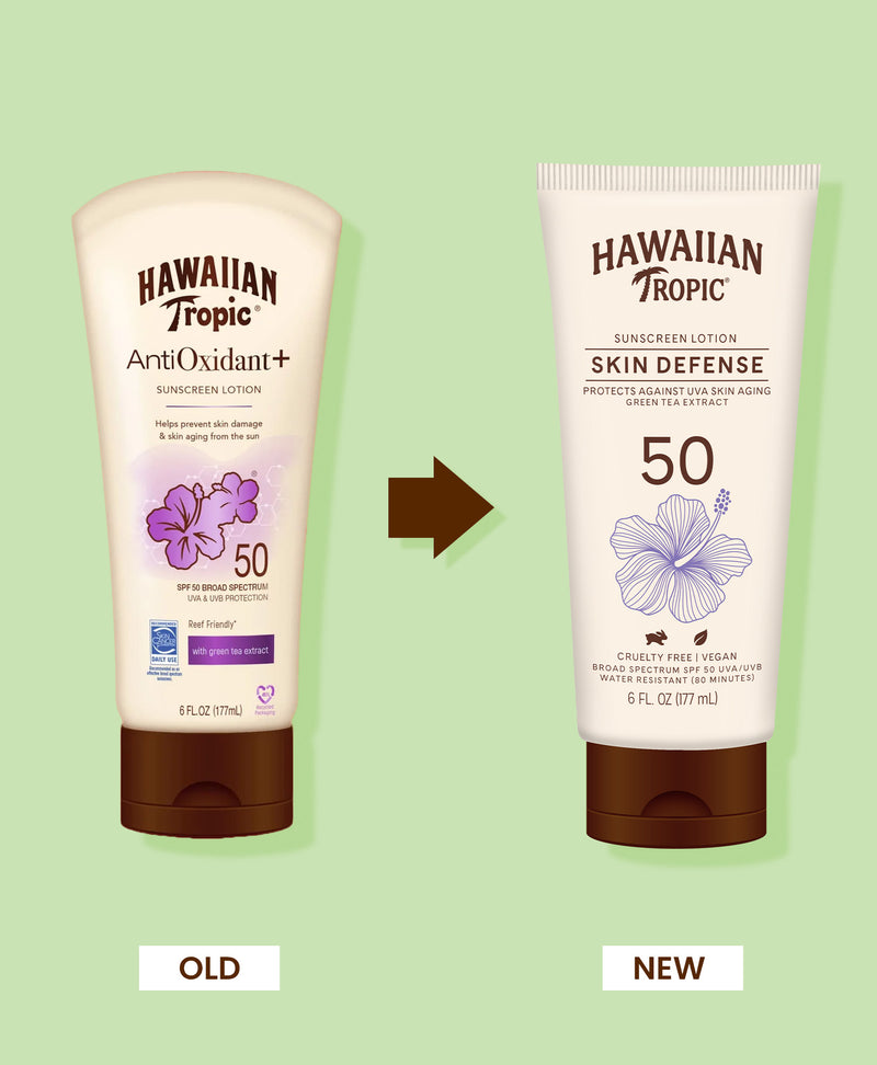 Hawaiian Tropic Skin Defense Lotion SPF 50