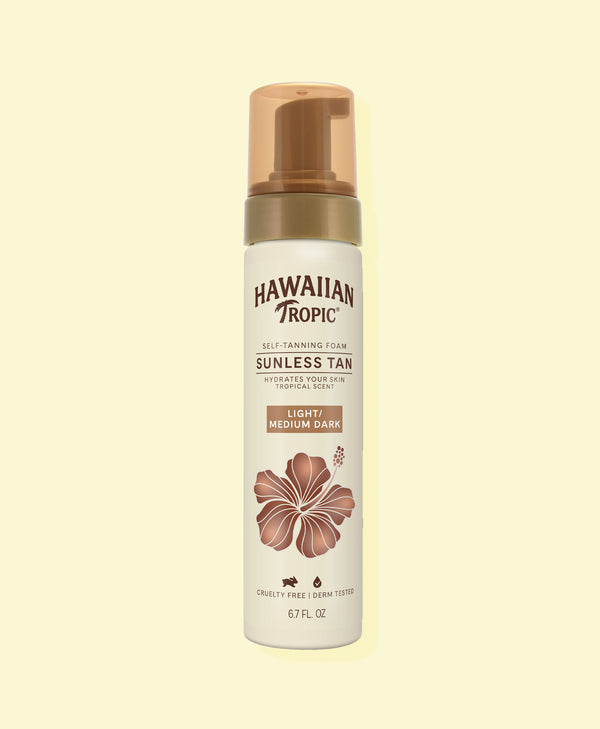 Hawaiian Tropic® Sunless Tan Foam Light/Medium Foam