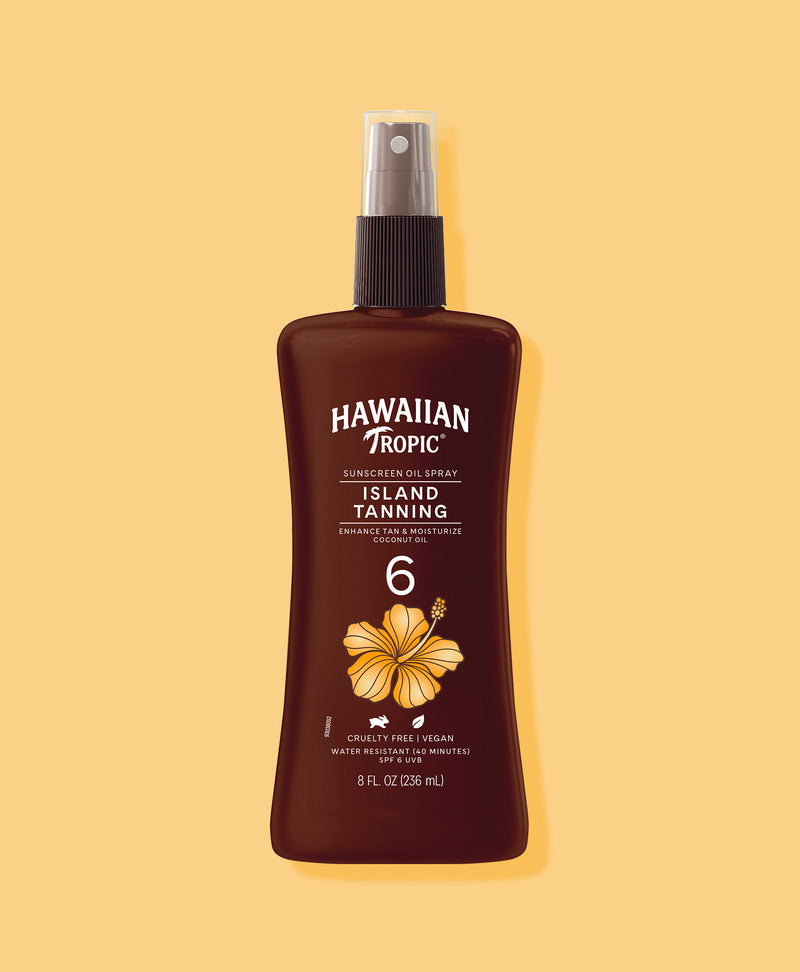 Hawaiian Tropic® Island Tanning Oil Pump Spray SPF 6