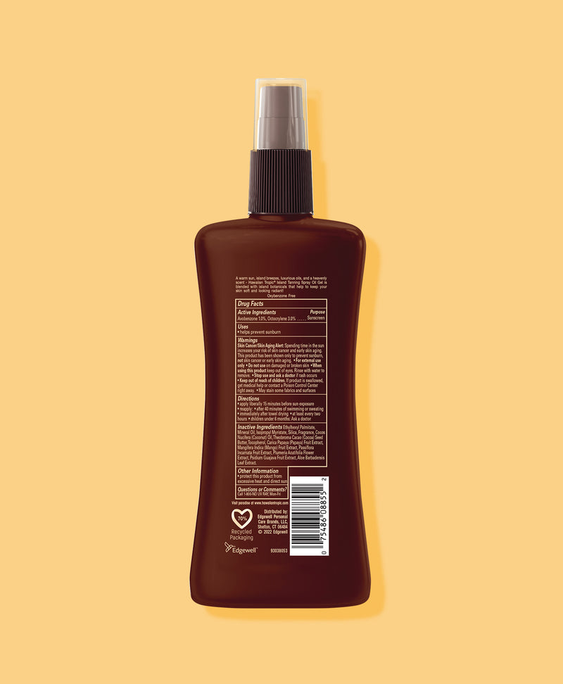 Hawaiian Tropic® Island Tanning Oil Pump Spray SPF 6