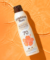 Hawaiian Tropic® Weightless Hydration Clear Sunscreen Spray SPF 70