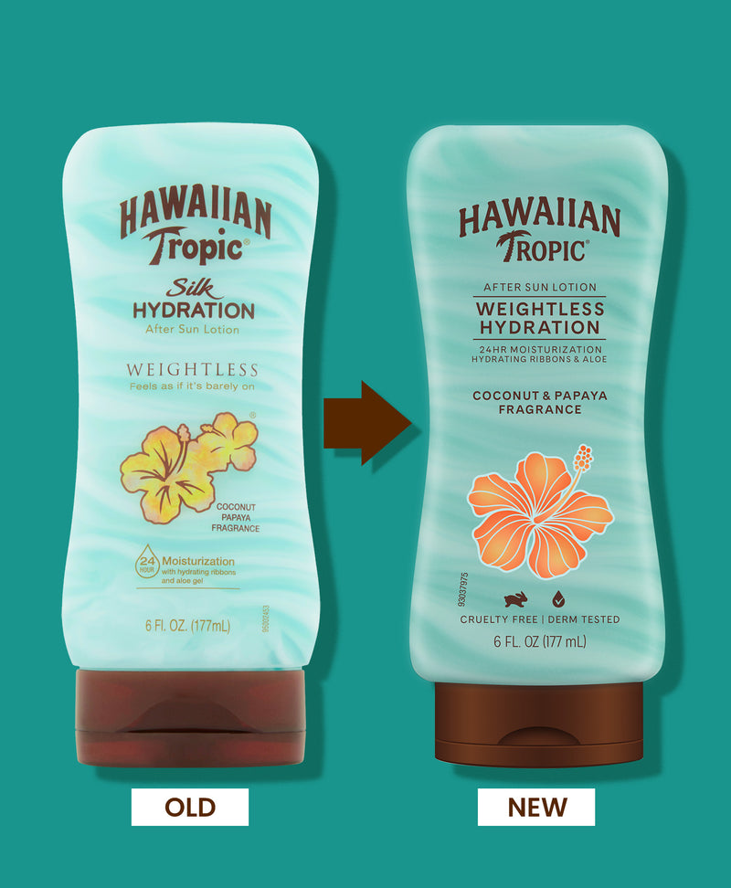 Hawaiian Tropic® Weightless Hydration After Sun Lotion - 2 Pack
