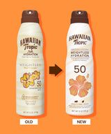 Hawaiian Tropic® Weightless Hydration Clear Spray SPF 50